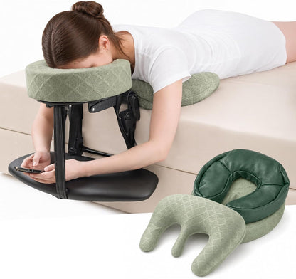 Massage Headrest for Bed for 6-17" Mattress for Home Spa
