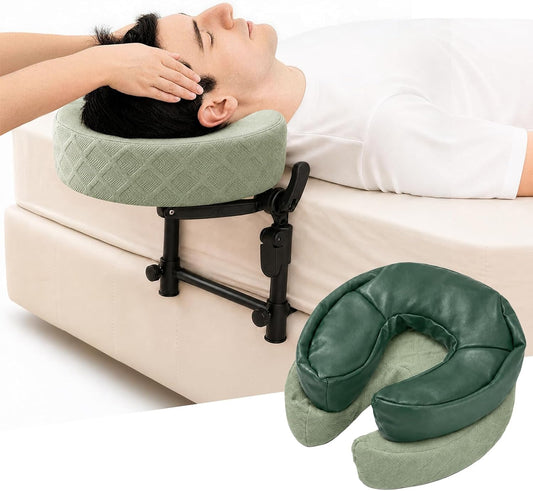 Massage Headrest for Bed for 6-17" Mattress for Home Spa