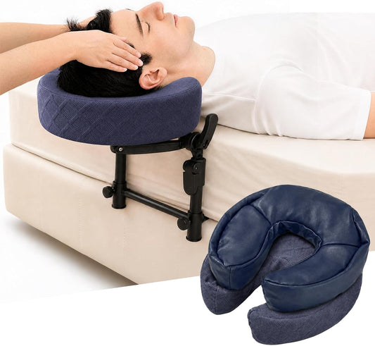 Massage Headrest for Bed for 6-17" Mattress for Home Spa