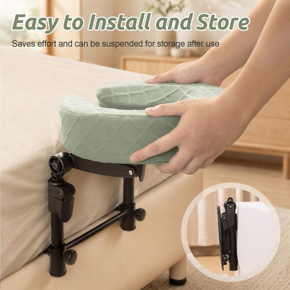 Massage Headrest for Bed for 6-17" Mattress for Home Spa