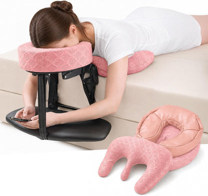 Massage Headrest for Bed for 6-17" Mattress for Home Spa